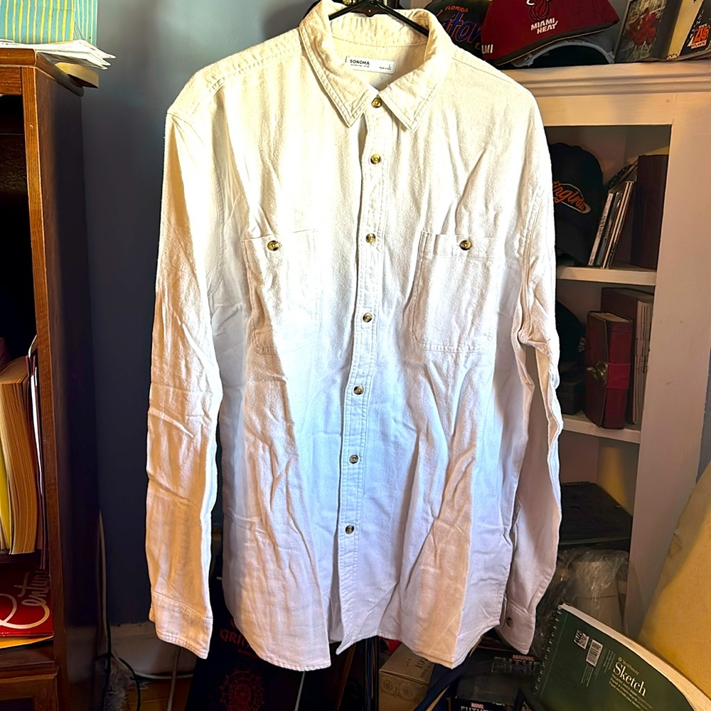 Sonoma White Flannel